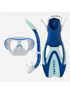 Display front view 1 of Product detail - URCHIN JR 2.0 - Snorkeling Set blue/light blue