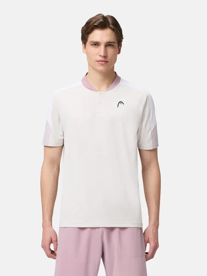 Sale, view full size image of Front view of Product detail - PLAY Tech Polo Shirt Men white