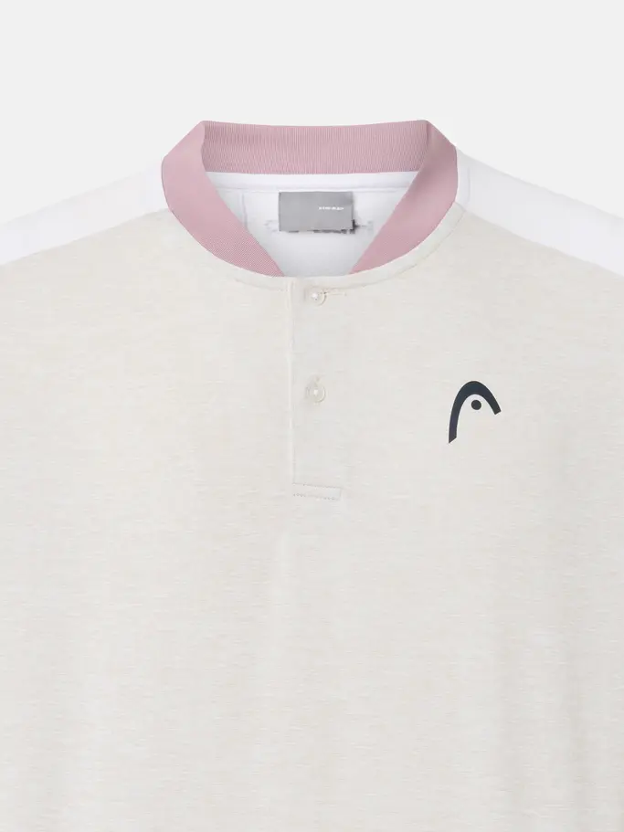 Sale, view full size image of Front view of Product detail - PLAY Tech Polo Shirt Men white