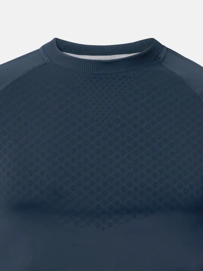 Sale, wyświetl pełno wymiarowy obraz widoku z przodu Product detail - FLEX Seamless LS Men navy