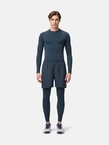 Display front view 4 of Product detail - FLEX Seamless Tight Men navy