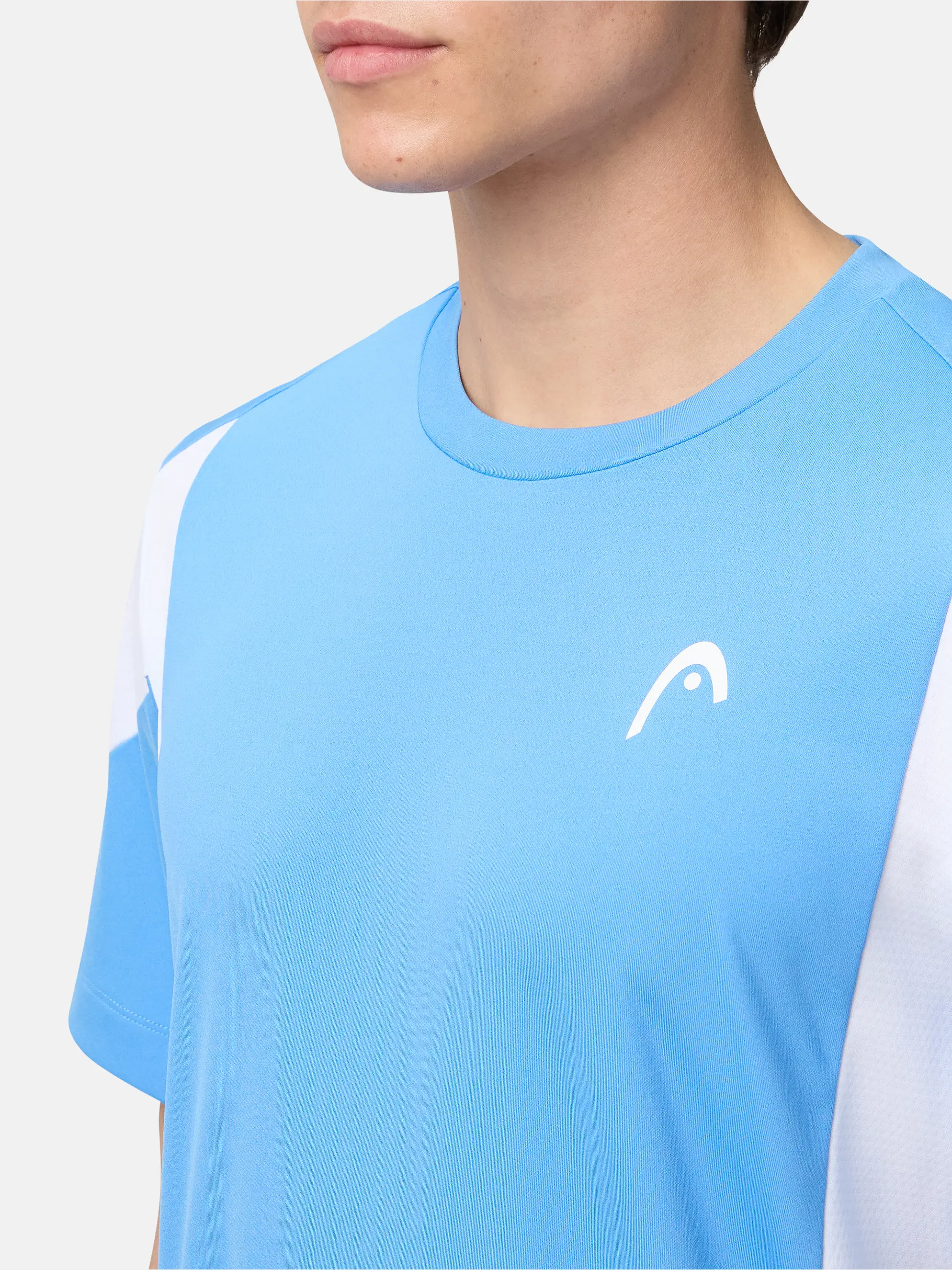 New, weergave van volledige grootte van vooraanzicht van Product detail - SLICE T-Shirt Men airforce blue/white