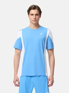 Display front view 3 of Product detail - SLICE T-Shirt Men airforce blue/white