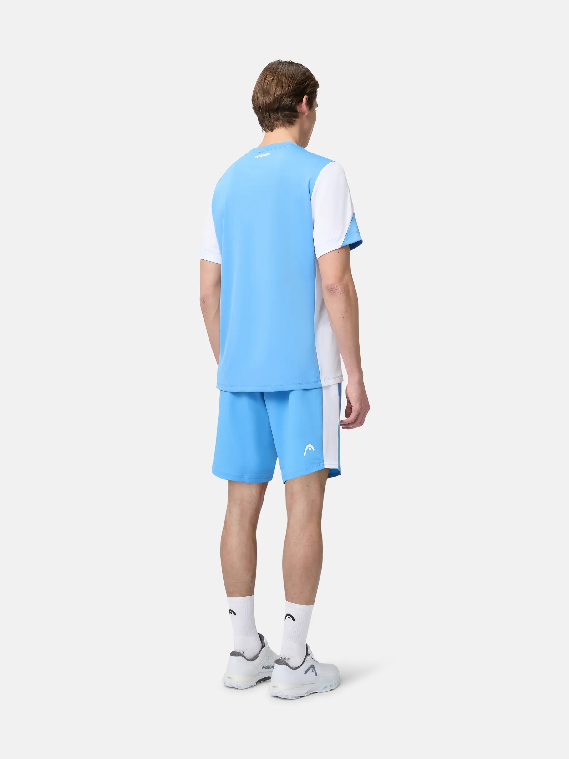 New, weergave van volledige grootte van vooraanzicht van Product detail - SLICE T-Shirt Men airforce blue/white