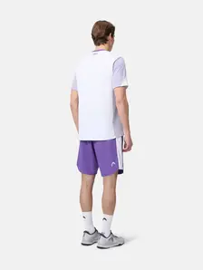 Display front view 7 of Product detail - SLICE T-Shirt Men white/purple