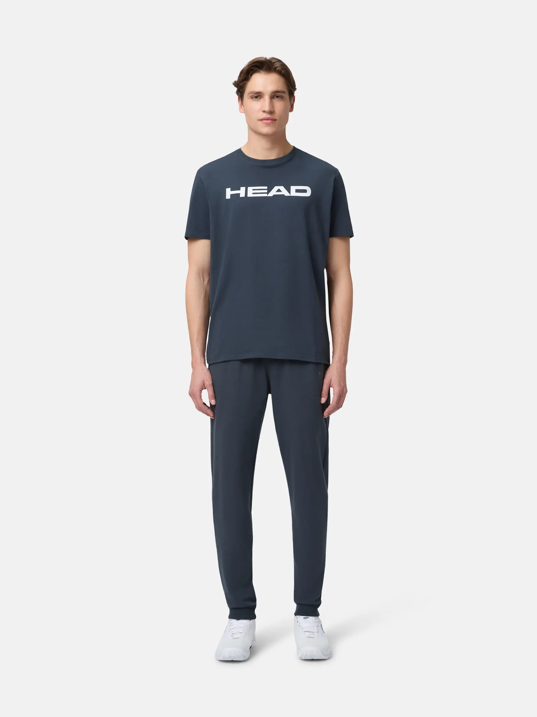 , view full size image of Front view of Product detail - CLUB BASIC T-Shirt Men navy