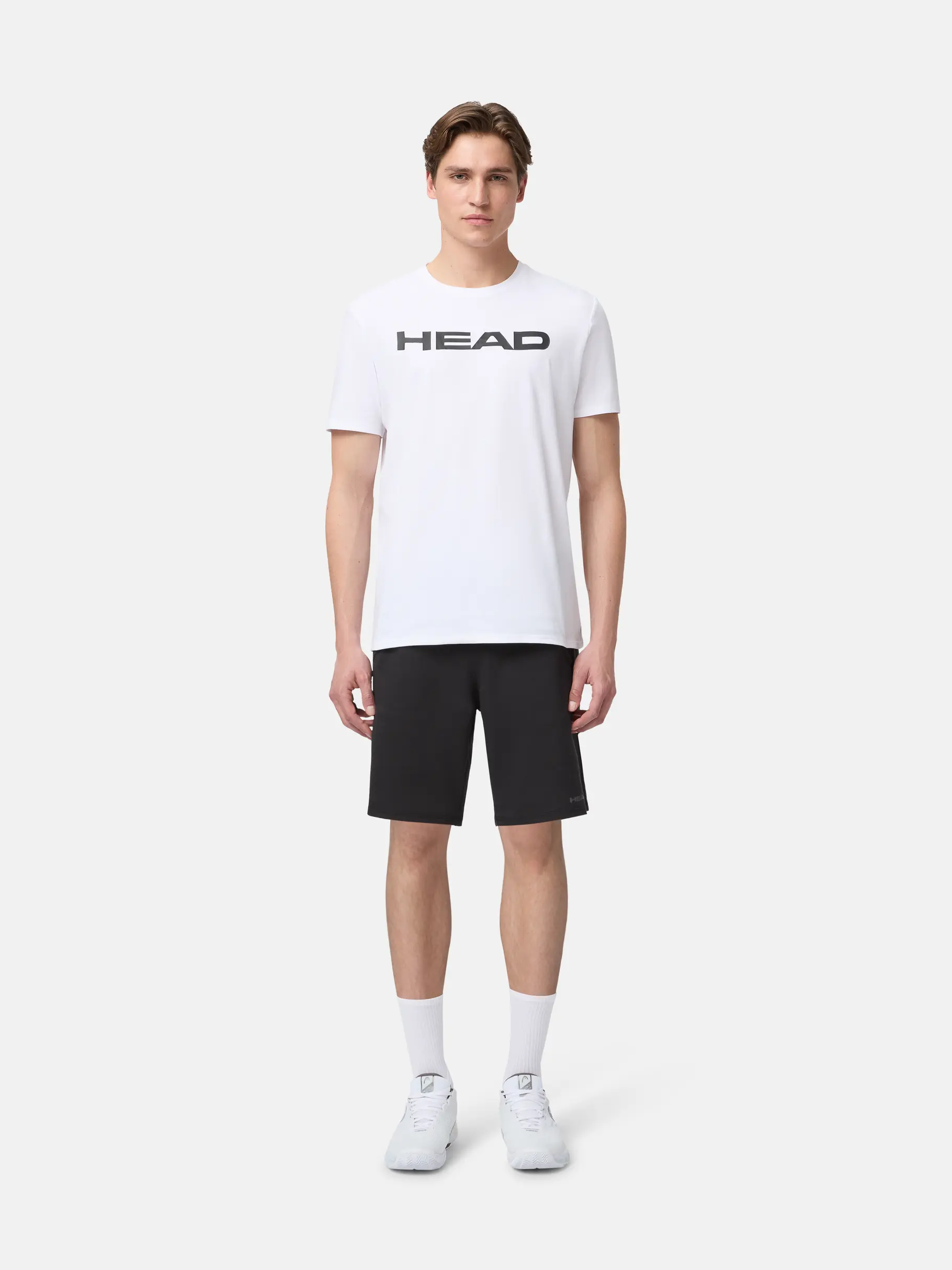 Best Seller, view full size image of Front view of Product detail - CLUB BASIC T-Shirt Men white