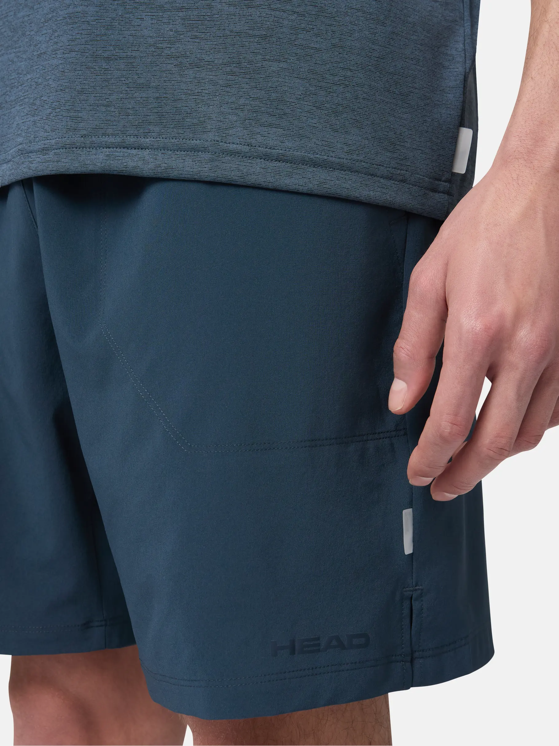 New, view full size image of Front view of Product detail - PLAY Shorts Men navy