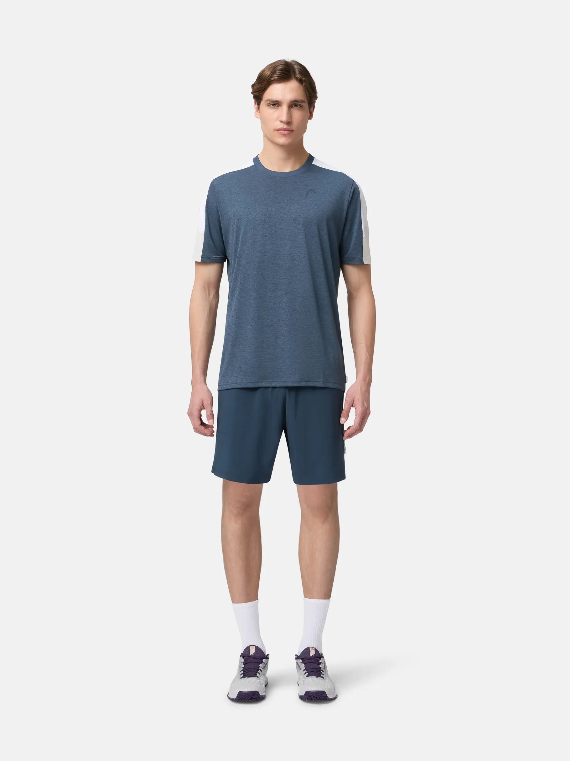 New, view full size image of Front view of Product detail - PLAY Shorts Men navy