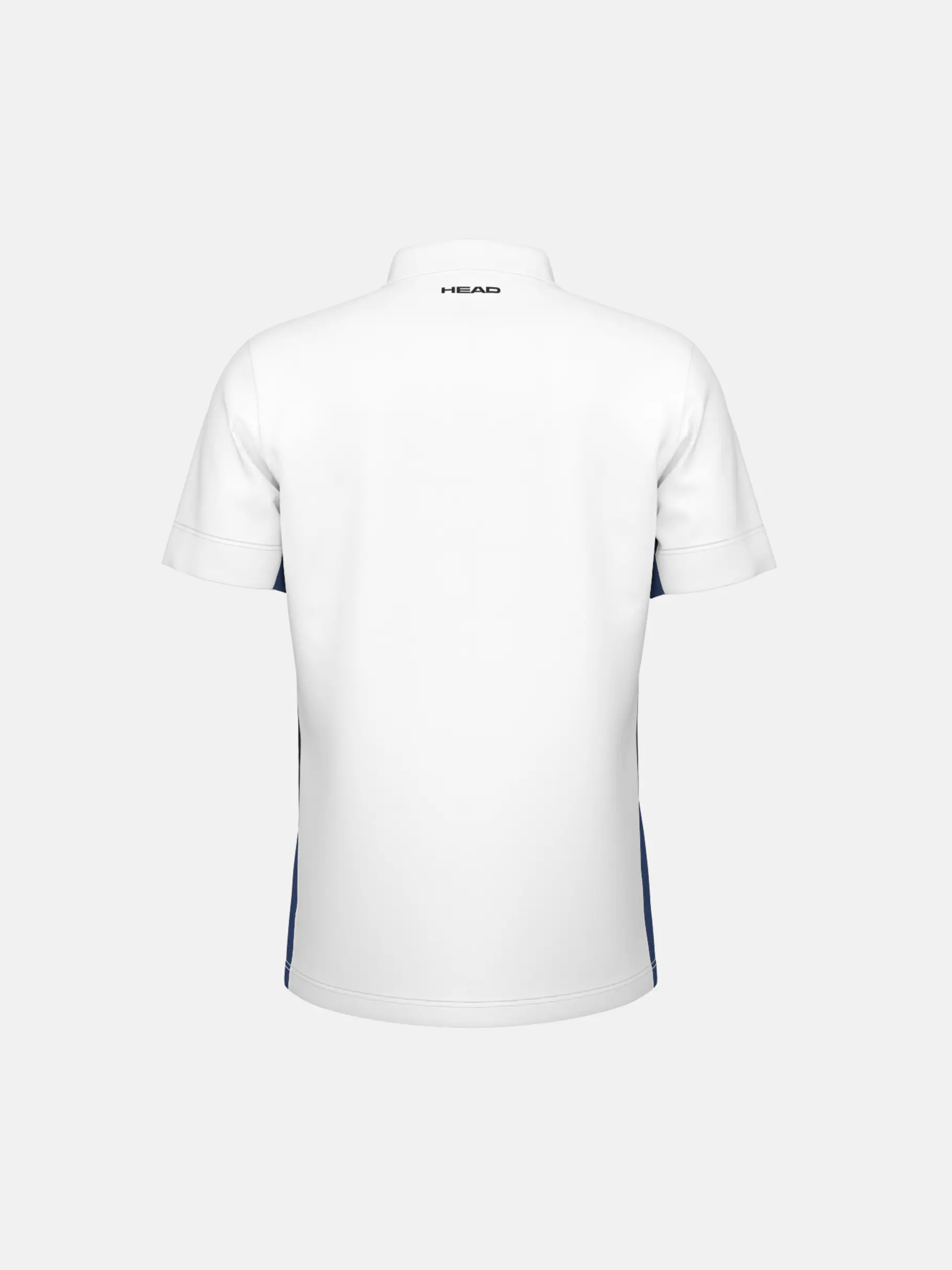 Sale, view full size image of Front view of Product detail - SLICE Polo Shirt Men white