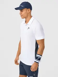 Display front view 4 of Product detail - SLICE Polo Shirt Men white