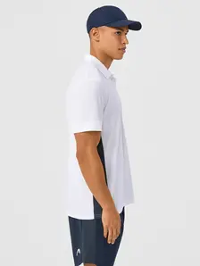 Display front view 5 of Product detail - SLICE Polo Shirt Men white