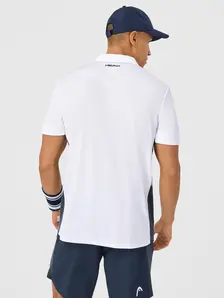 Display front view 7 of Product detail - SLICE Polo Shirt Men white