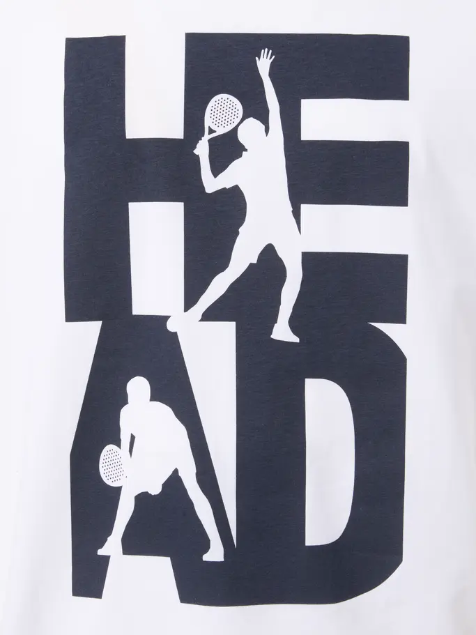 Sale, wyświetl pełno wymiarowy obraz widoku z przodu Product detail - VISION T-Shirt Men white/navy