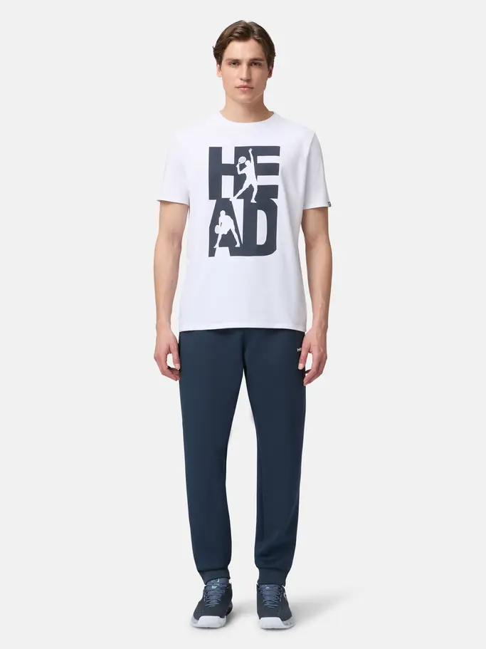 Sale, wyświetl pełno wymiarowy obraz widoku z przodu Product detail - VISION T-Shirt Men white/navy