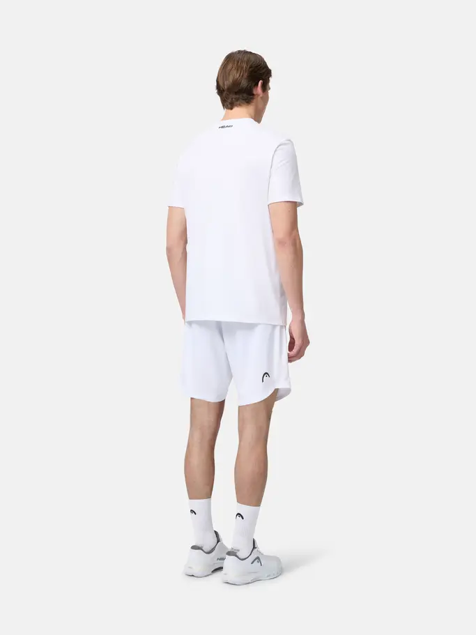 Sale, view full size image of Front view of Product detail - VISION T-Shirt Men white/purple