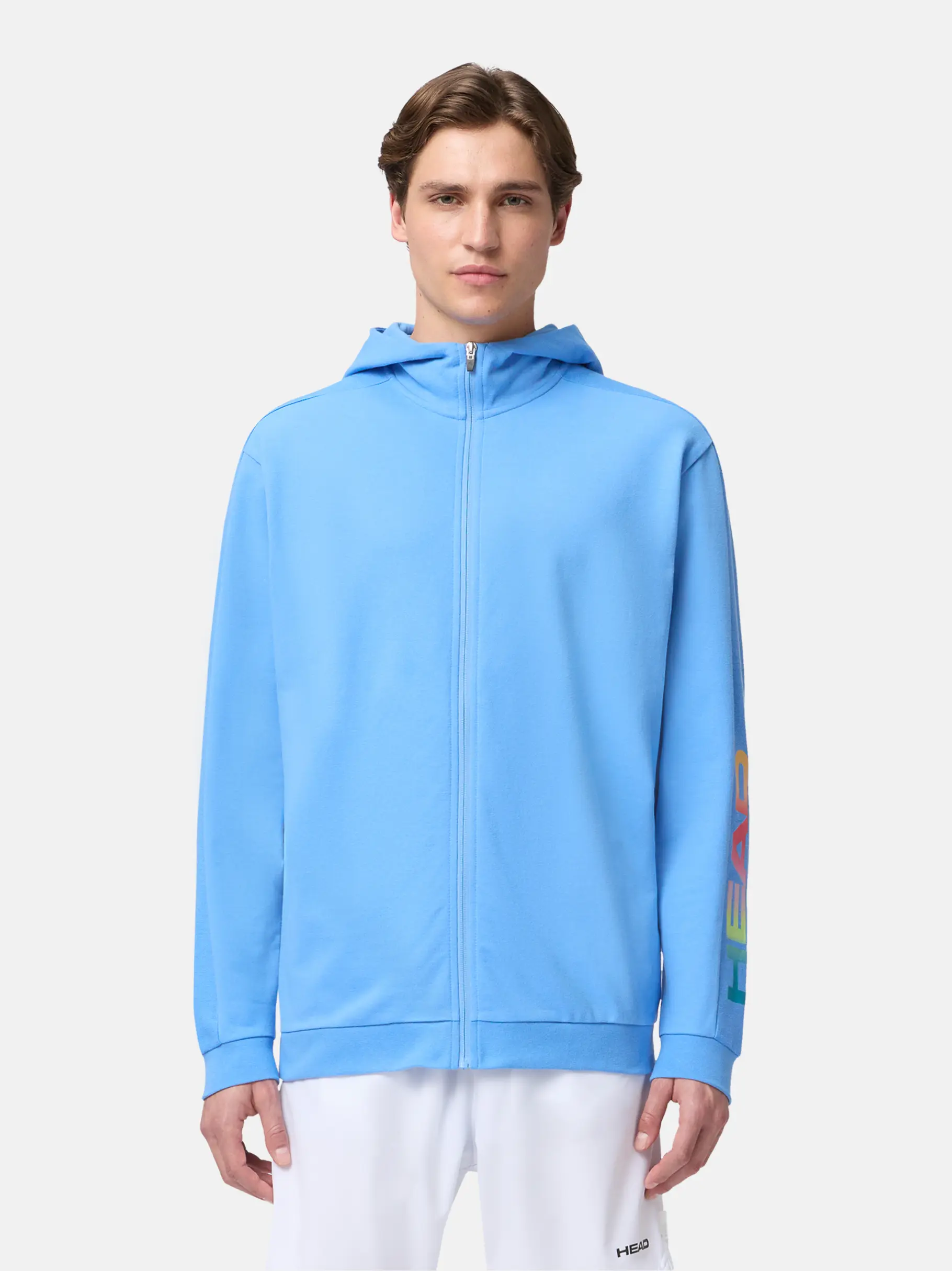 New, weergave van volledige grootte van vooraanzicht van Product detail - RALLY Hoodie FZ Men airforce blue