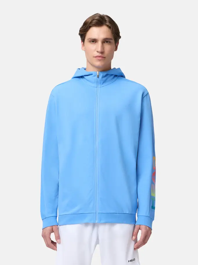 Sale, wyświetl pełno wymiarowy obraz widoku z przodu Product detail - RALLY Hoodie FZ Men airforce blue