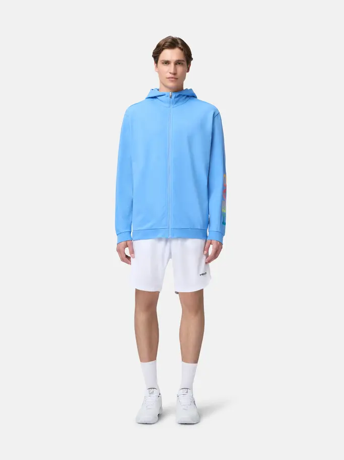 Sale, wyświetl pełno wymiarowy obraz widoku z przodu Product detail - RALLY Hoodie FZ Men airforce blue