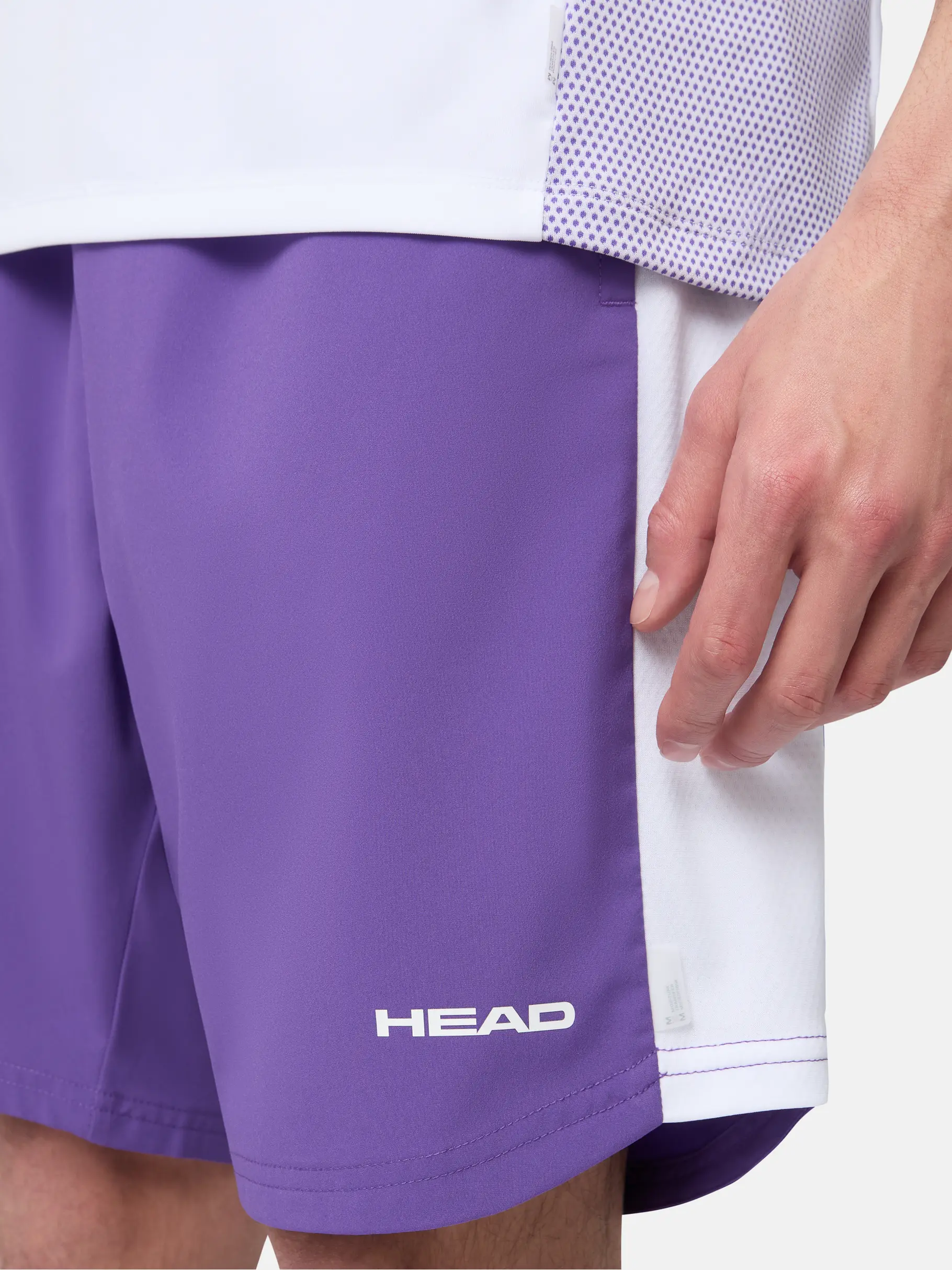 , Ansicht Großes Bild der Vorderseite Product detail - POWER Shorts Men purple/white