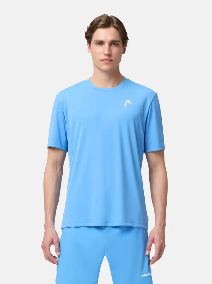Sale, view full size image of Front view of Product detail - SLICE II T-Shirt Men airforce blue