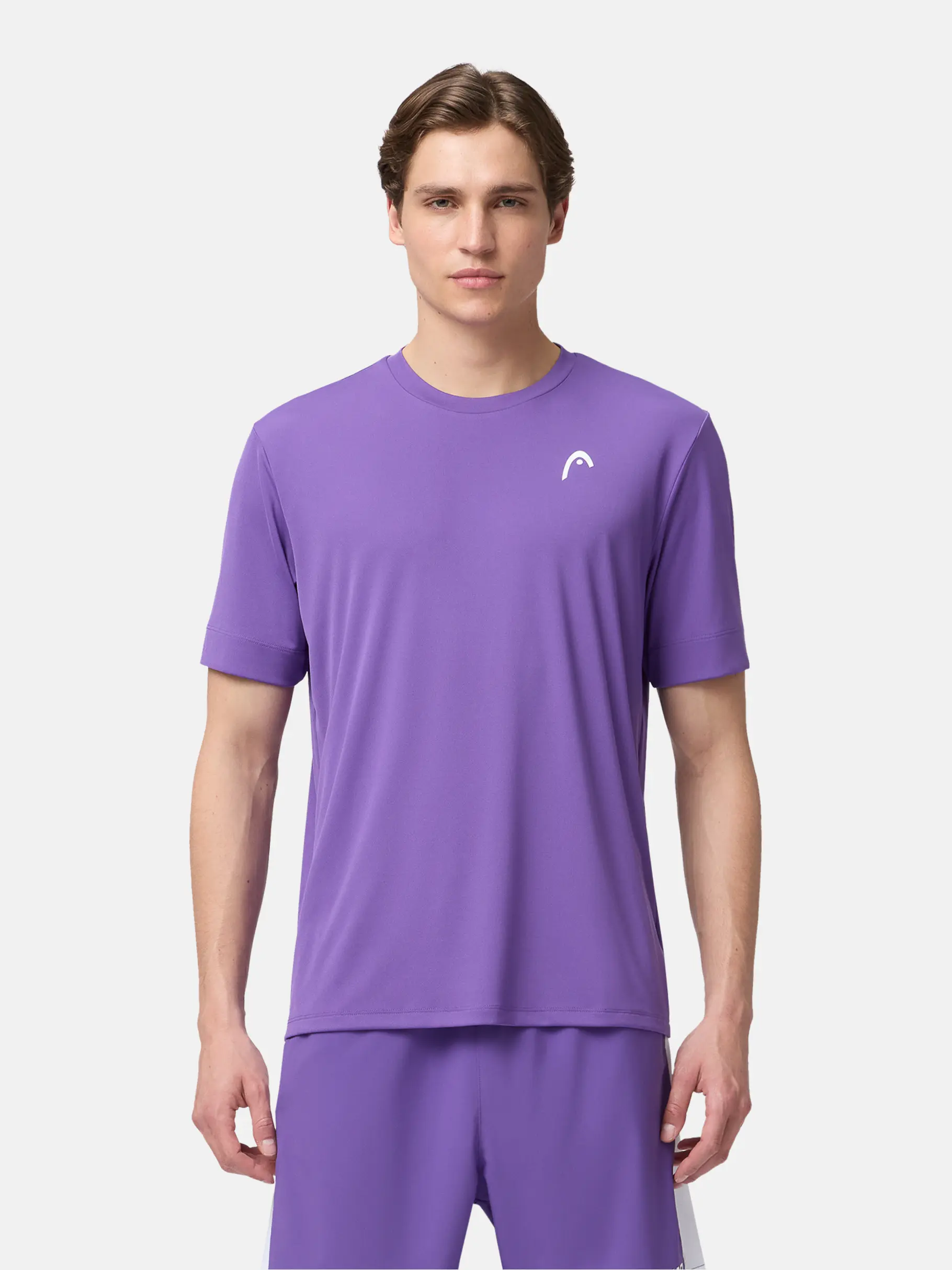 , weergave van volledige grootte van vooraanzicht van Product detail - SLICE II T-Shirt Men purple