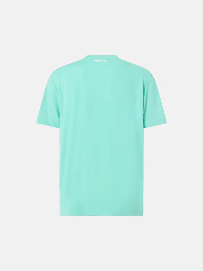 , view full size image of Front view of Product detail - SLICE II T-Shirt Men turquoise