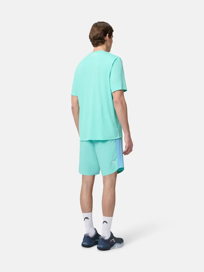 , view full size image of Front view of Product detail - SLICE II T-Shirt Men turquoise