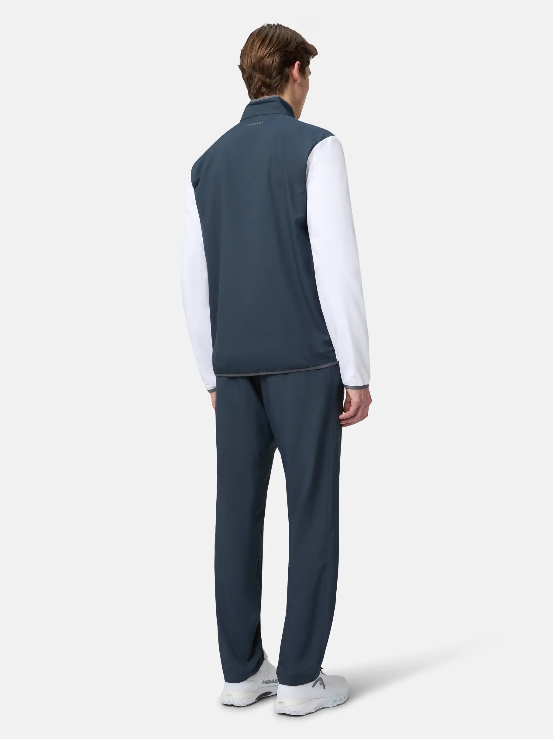 , view full size image of Front view of Product detail - CLUB Pants Men navy
