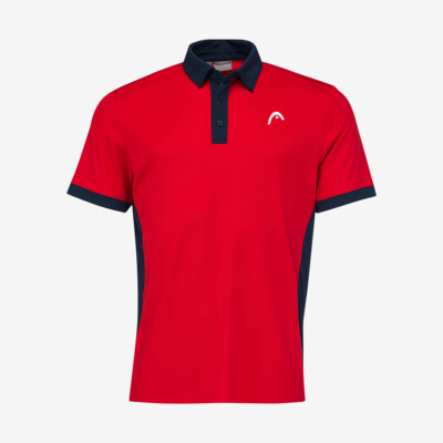 Product detail - SLICE Polo Shirt Men red/dark blue