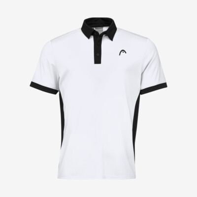 Product detail - SLICE Polo Shirt Men white/black