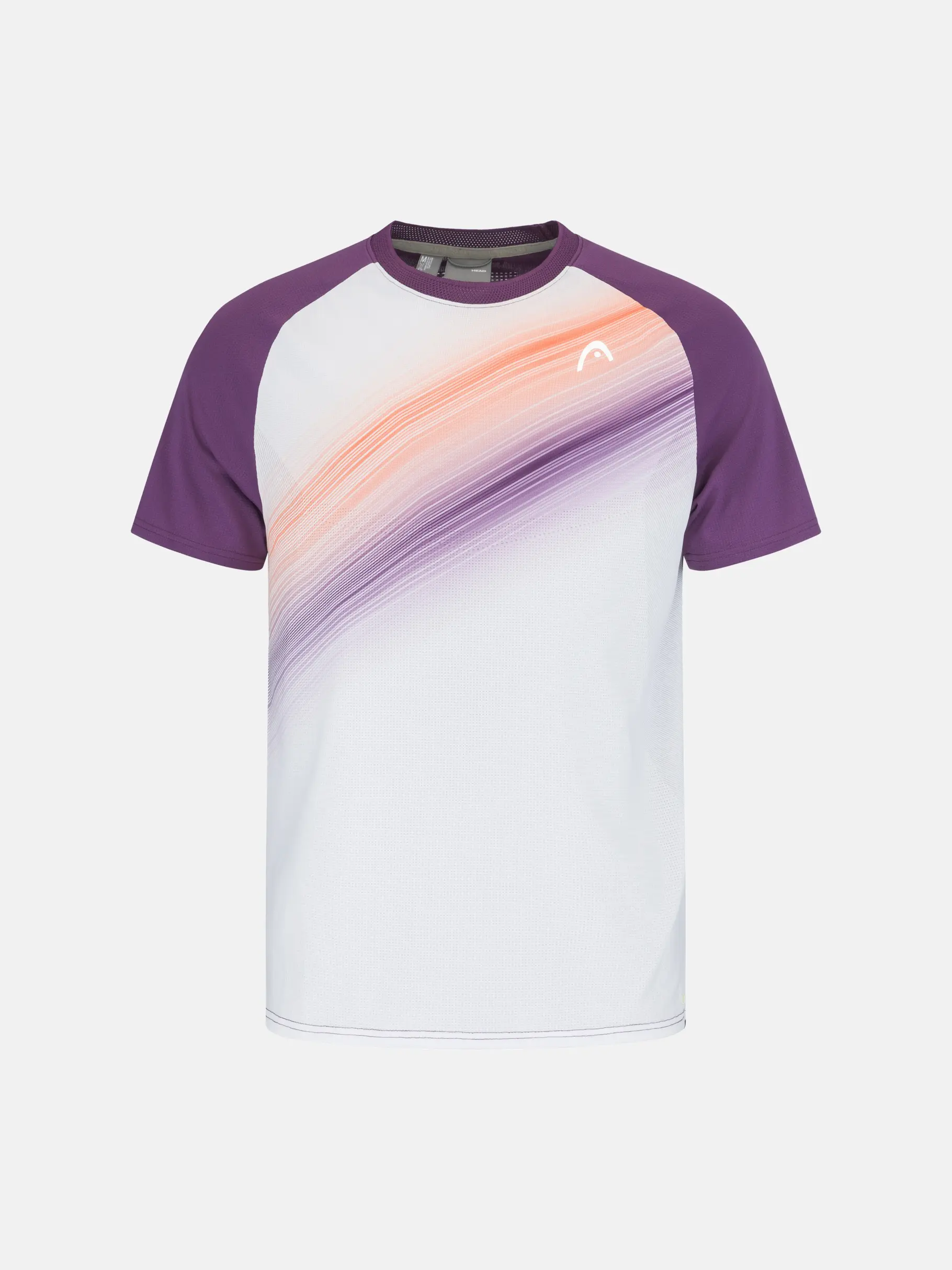 , Ansicht Großes Bild der Vorderseite Product detail - PERFORMANCE T-Shirt Men lilac/print perf m
