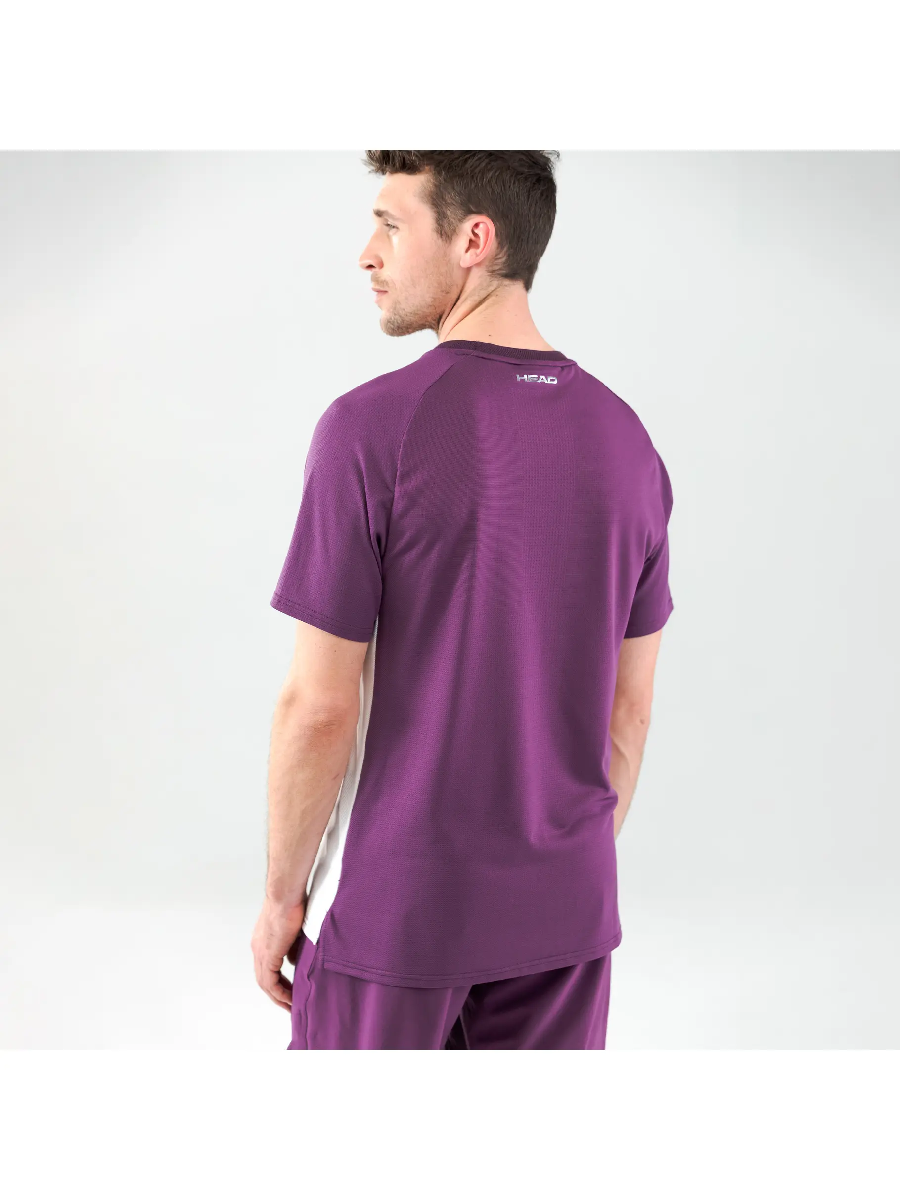 , Ansicht Großes Bild der Vorderseite Product detail - PERFORMANCE T-Shirt Men lilac/print perf m