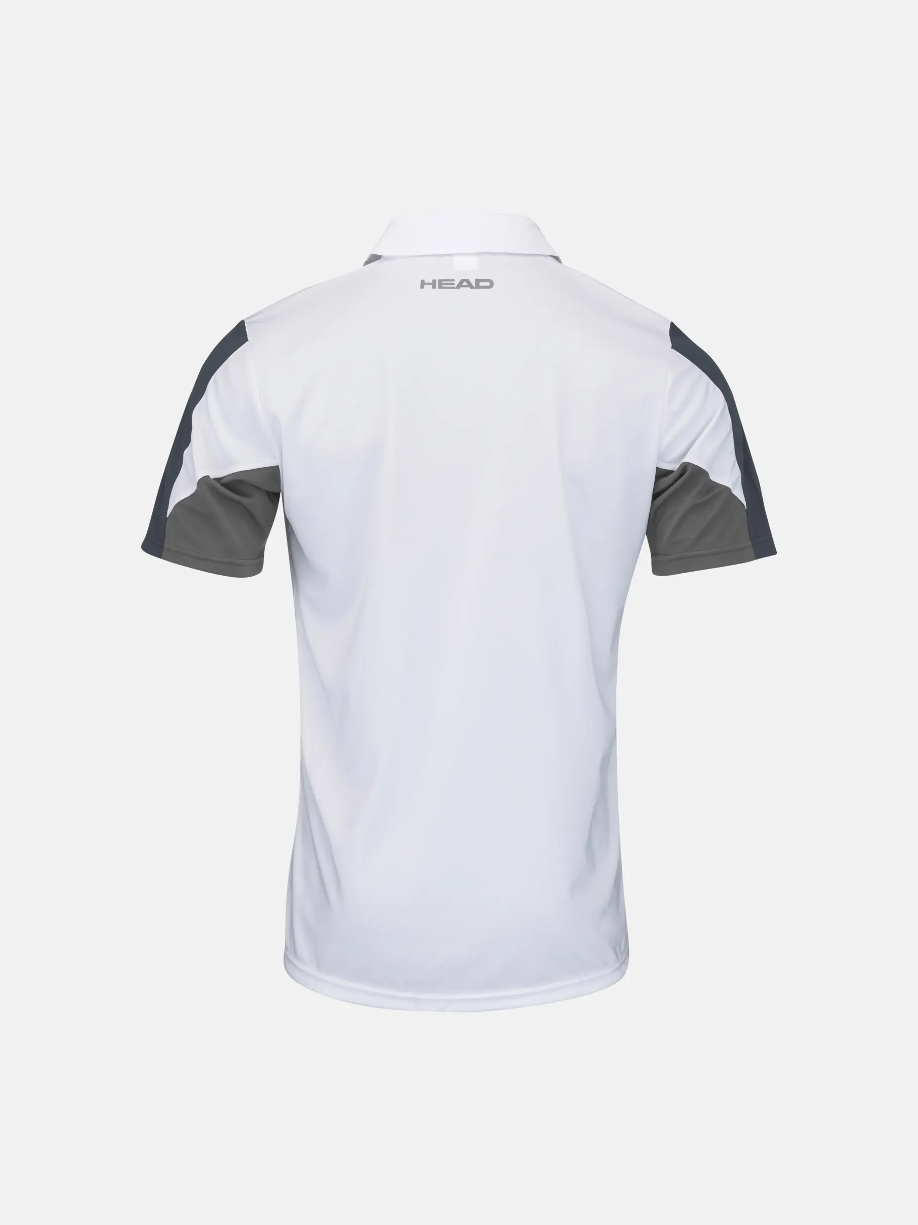 , view full size image of Front view of Product detail - CLUB 22 Tech Polo Shirt Men white/navy