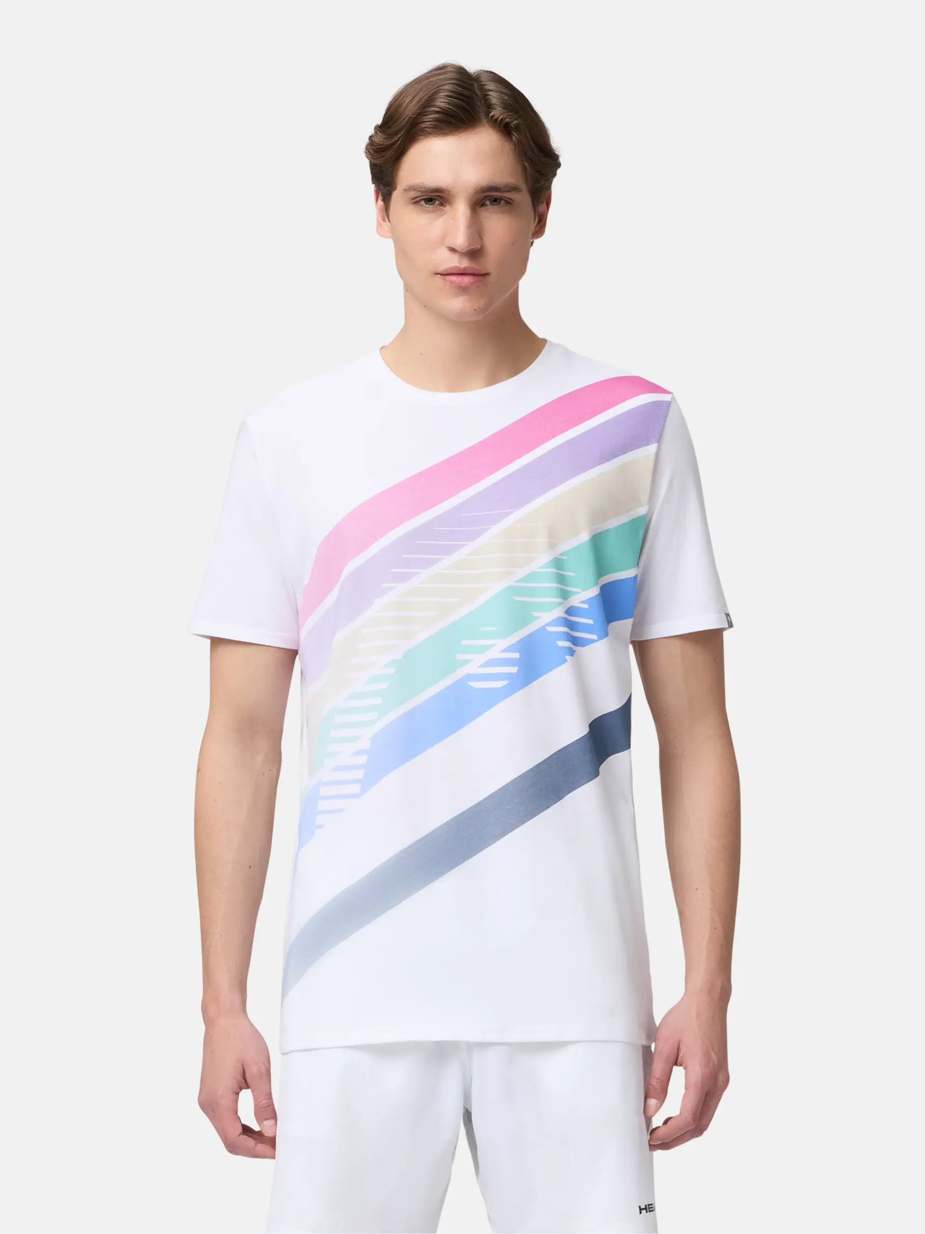 New, weergave van volledige grootte van vooraanzicht van Product detail - ProPlayer  T-Shirt Men white