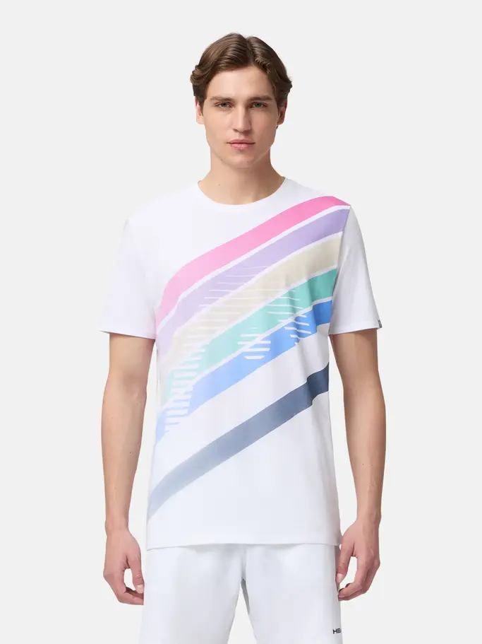 Sale, visualizzare l'immagine full size della vista frontale di Product detail - ProPlayer  T-Shirt Men white
