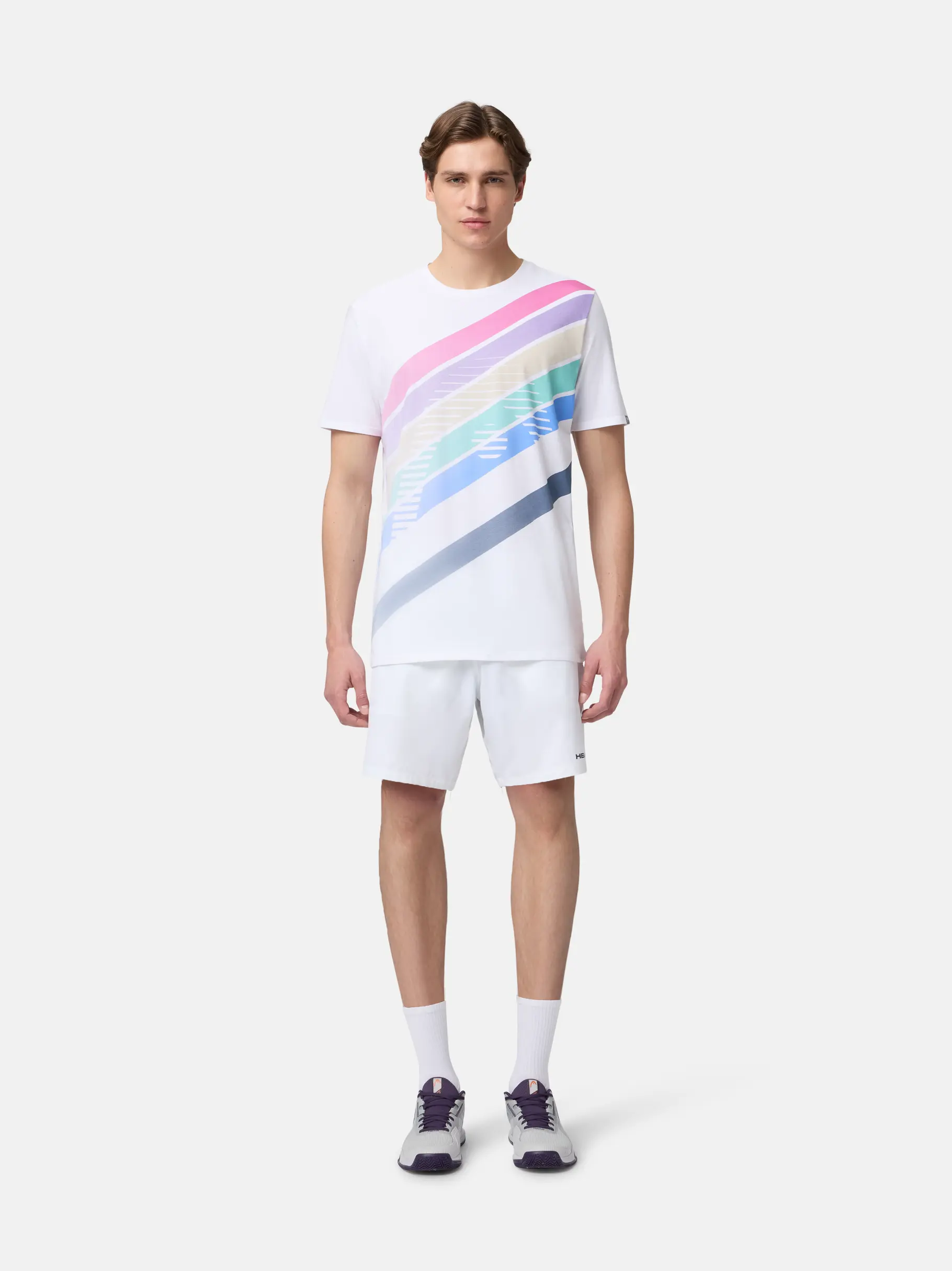 New, weergave van volledige grootte van vooraanzicht van Product detail - ProPlayer  T-Shirt Men white