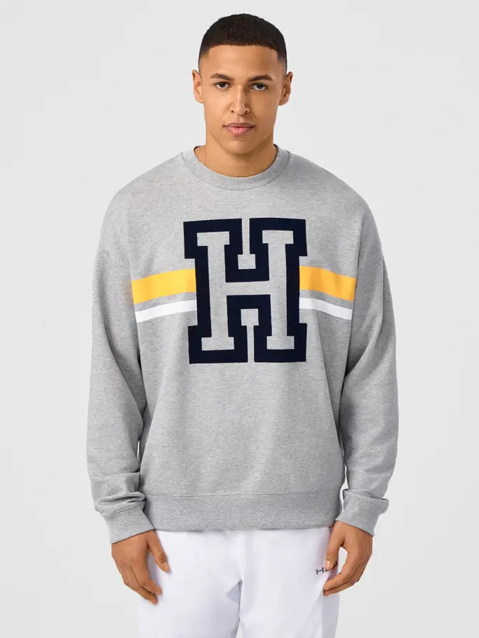 Sale,Best Seller, wyświetl pełno wymiarowy obraz widoku z przodu Product detail - PERFORMANCE CAPSULE Sweatshirt Unisex grey melange