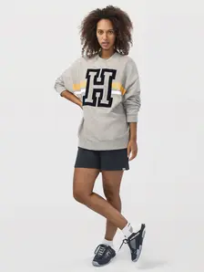 Display front view 5 of Product detail - PERFORMANCE CAPSULE Sweatshirt Unisex grey melange
