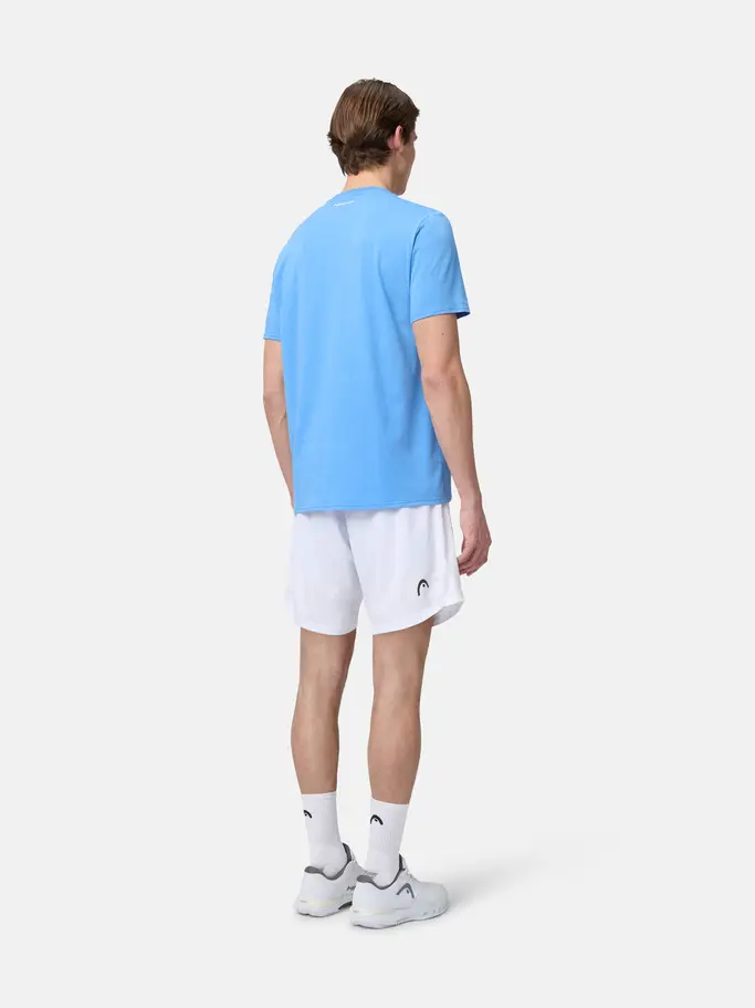 Sale, view full size image of Front view of Product detail - RAINBOW T-Shirt Men airforce blue