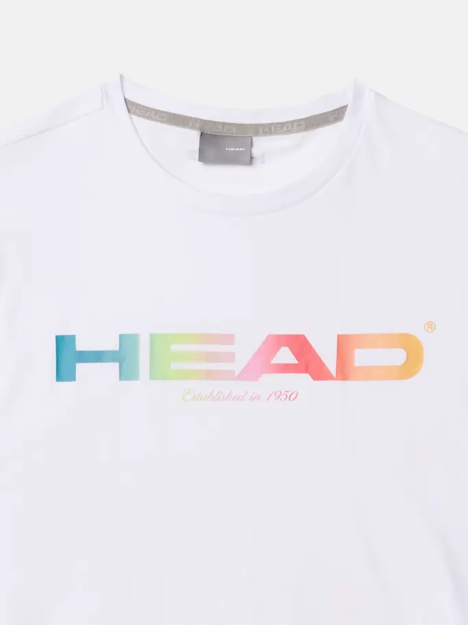 Sale, view full size image of Front view of Product detail - RAINBOW T-Shirt Men white