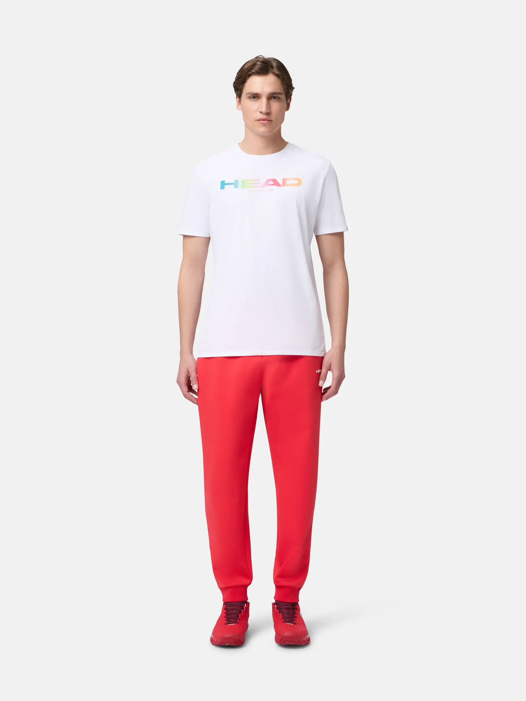 New, voir image en taille réelle de la vue frontale de Product detail - RAINBOW T-Shirt Men white
