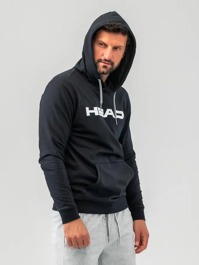 , view full size image of Front view of Product detail - CLUB BYRON Hoodie Men black