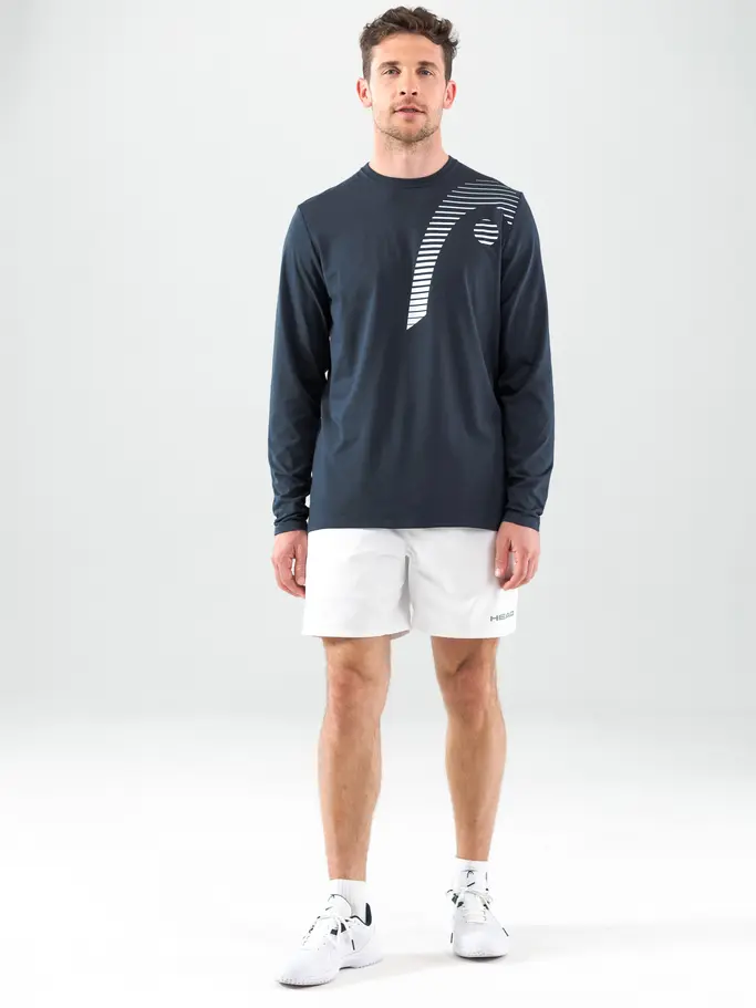 , view full size image of Front view of Product detail - CLUB 21 CLIFF LS Men navy