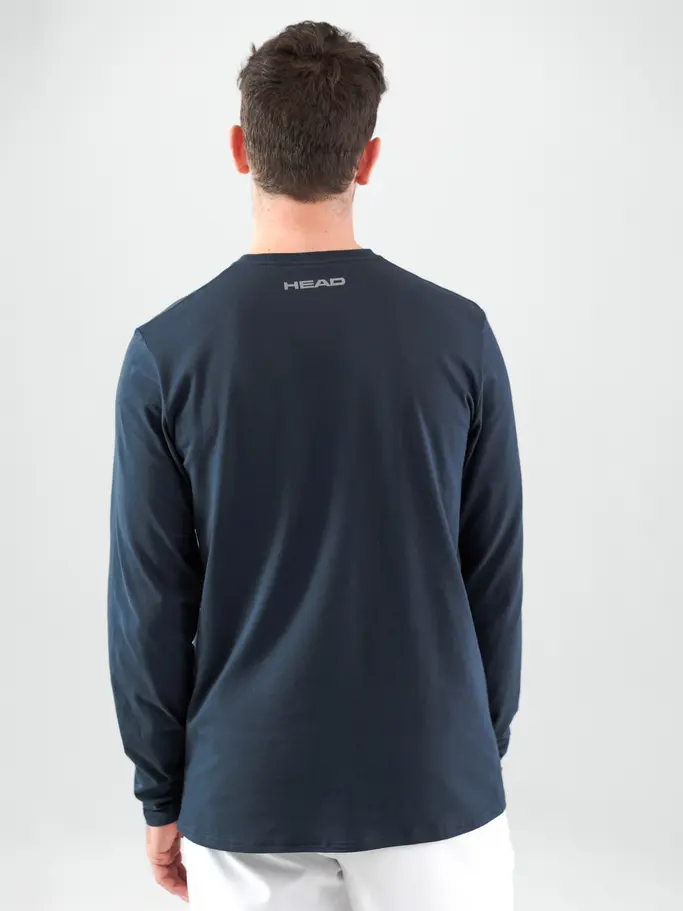 , view full size image of Front view of Product detail - CLUB 21 CLIFF LS Men navy