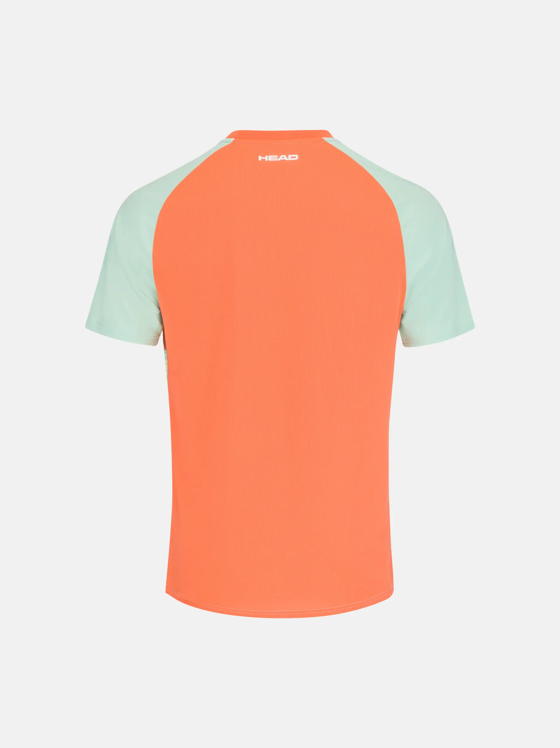 , view full size image of Front view of Product detail - TOPSPIN T-Shirt Men pastell green/print vision m