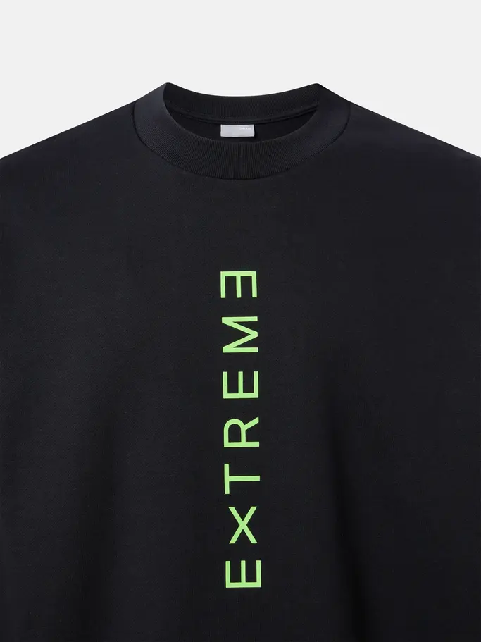 Club head,New, view full size image of Front view of Product detail - EXTREME Crewneck Unisex black