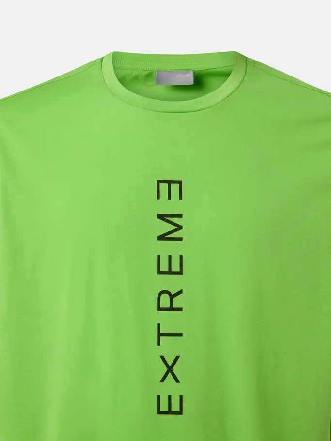 Club head,New, view full size image of Front view of Product detail - EXTREME T-Shirt Men green