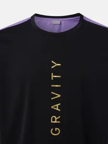 Display front view 3 of Product detail - GRAVITY T-Shirt Men alight lilac/black