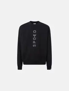 Display front view 1 of Product detail - SPEED Crewneck Unisex black